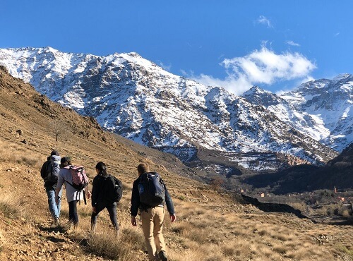 walk in imlil valley