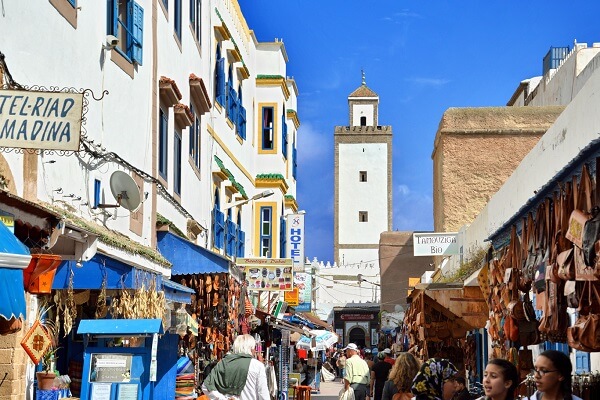 people in marked in essaouira