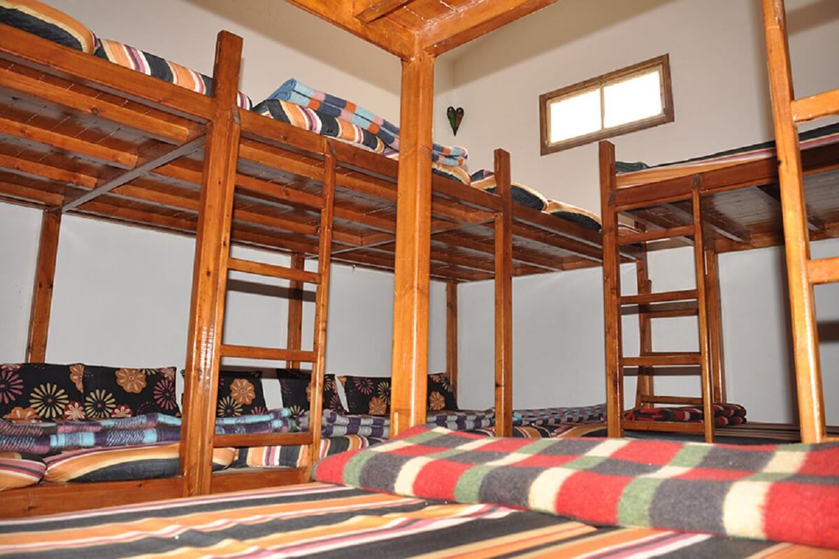 toubkal refuge mouflon dormitory or sleeping room