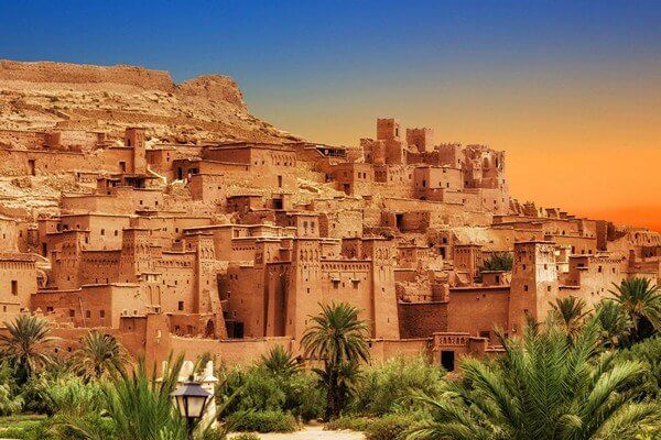 world heritage place mude builings in village