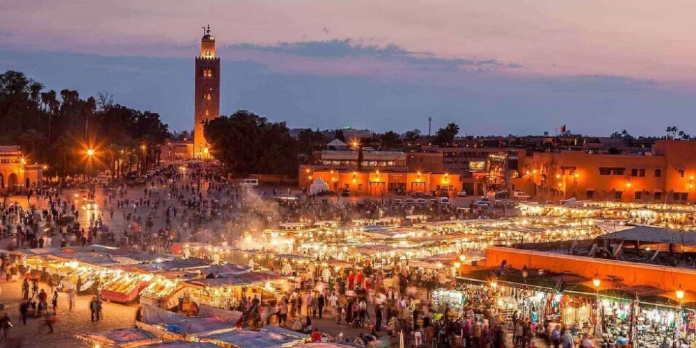 morocco-marrakech- marrakech by night