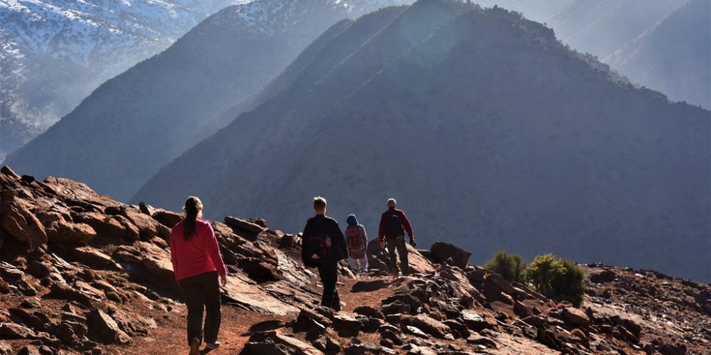 trekking atlas mountains trekking atlas mountains